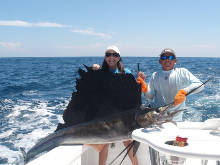 Sail Fishing in Costa Rica