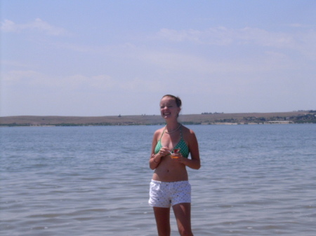 Kyrstin at Lake McConaughy (2008)