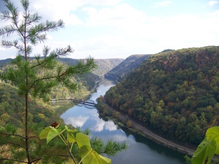 Hawks Nest Overlook - Oct. 2008