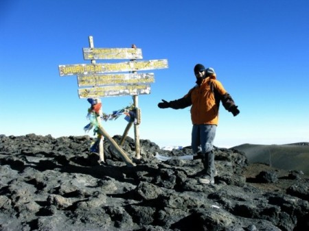 Summit of Mt. Kilimanjaro