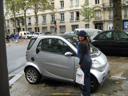 smart cars in Paris  :)