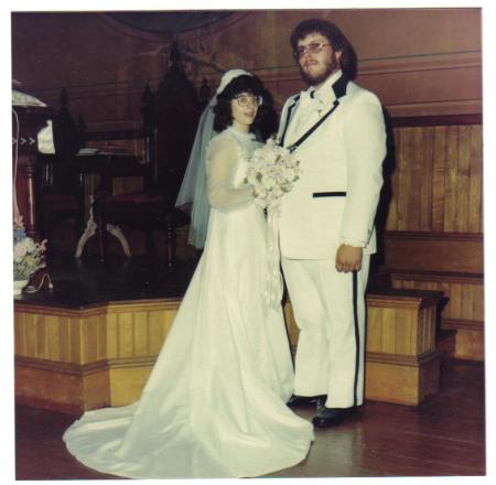 micheal and marge wedding photo