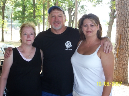 My sister Pam, Myself and cousin Barb In Alaba