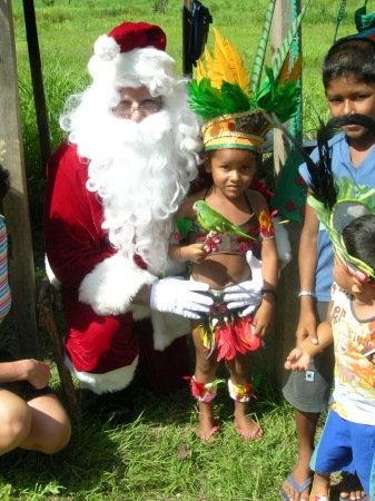 Santa in the Amazon