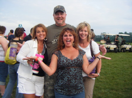 Me and friends, Rick, Donna & Tammy