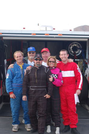 After a race at Willow Spring Raceway