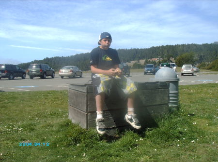 Corey at Fort Ross