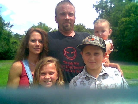 Me & my brother with his baby & my children
