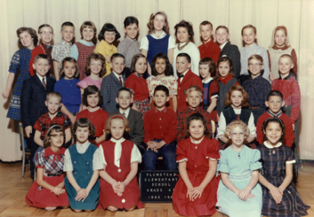 Mrs. Bergstrom's Grade 4 Class:  1963-64