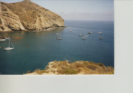 Coches Prietos Anchorage, Santa Cruz Island.