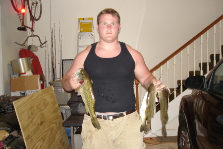 Ryan Bass fishing