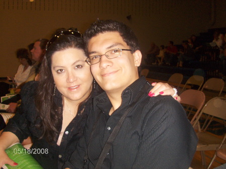 Me and Max at Erika's Graduation 2008