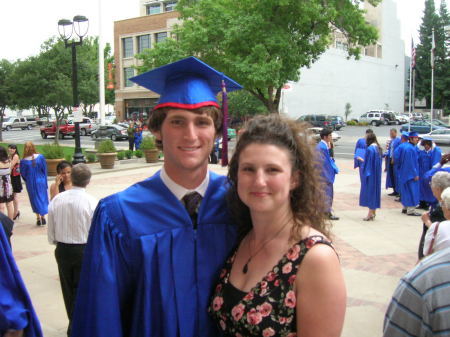 Me and Jimbo at graduation