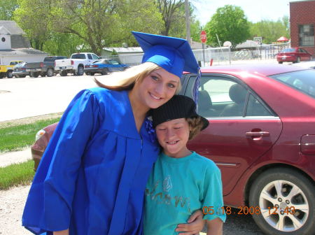 Keera & Jonathon at her graduation