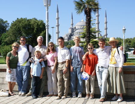 The Richter Family in Istanbul July 2008