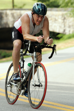 Me on the Bike at the Indian Springs Triathlon