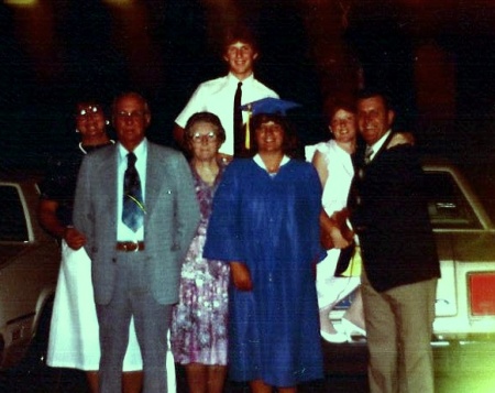 My high school graduation