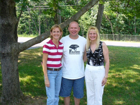Me, my brother Carl, and my sister Jacqui-2007