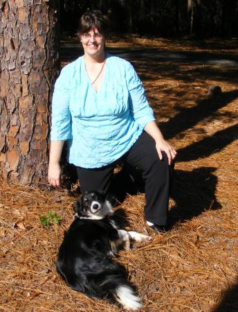 scout & kathy outside