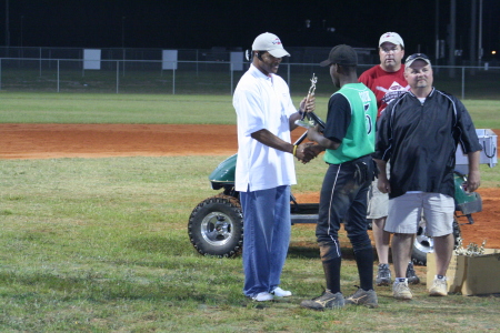 Randy II and Barry Larkin