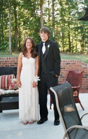 My daughter, Elizabeth, and her prom date