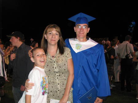 My middle son's graduation