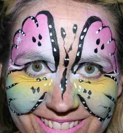 Rhondas butterfly face