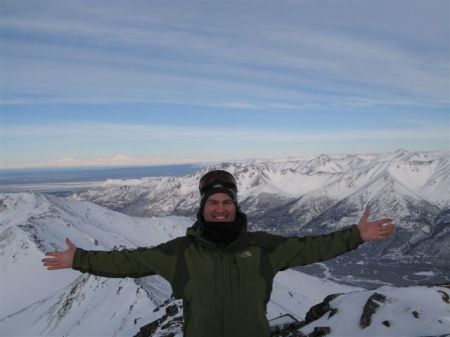 Snowshoing the Chugach Range in AK