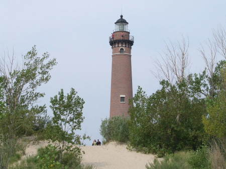 Lighthouse at Little Sable Point