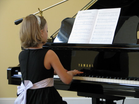 Sarah's piano recital