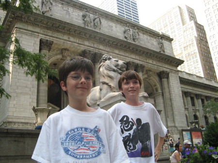 My boys in New York