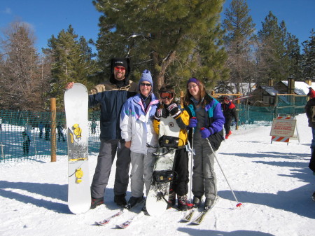 Skiing Big Bear