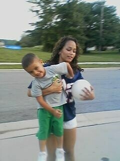 Bre & her cousin Isaiah