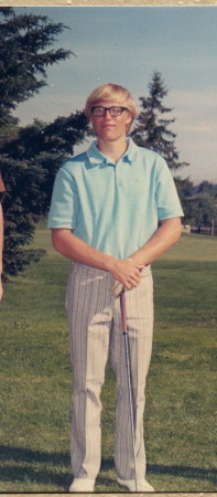 dave golfing 1971