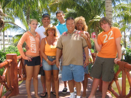 The Family in Cancun 2008