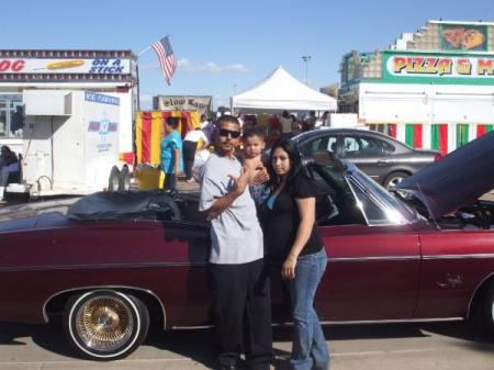 MYCHAL, HIS GIRLFRIEND AND HER SON