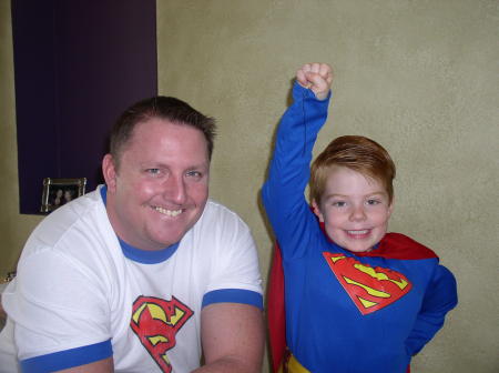 Superboy and his old man