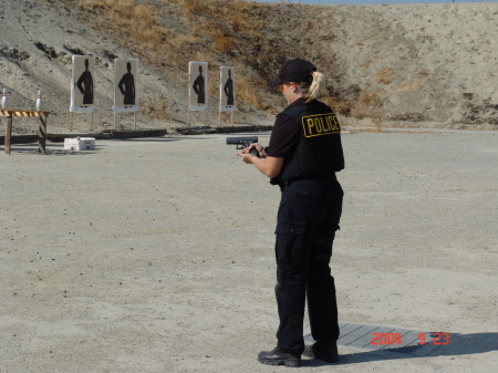 Me working hard at the range!