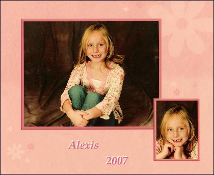 my niece Alexis