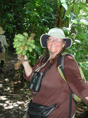 In the rain forest in Ecuador