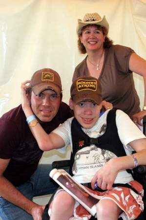 Meeting Rodney Atkins at Country Jam 2008