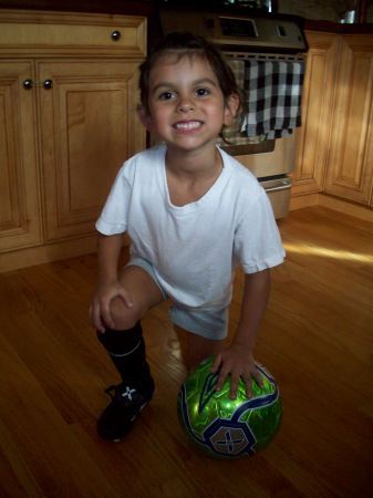 Soccer star!