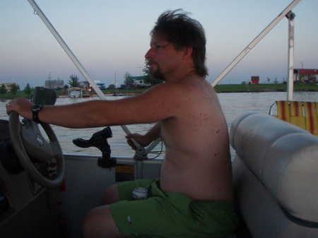 boating on big lake