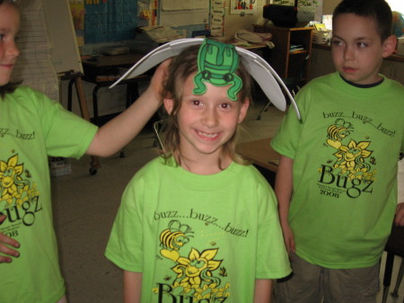 Madison the "Dragonfly" during Bugz play 2008