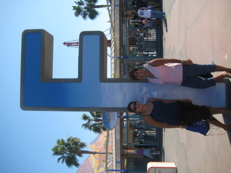 My niece Cathy & I at CA Adventure recently