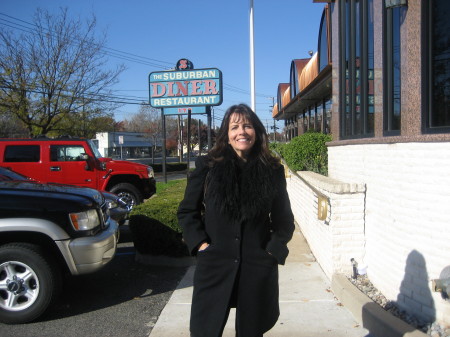 Suburban Diner in November.