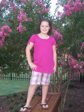 Taylor - first day of school - 2008