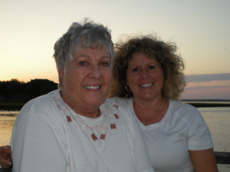 Me & Mom - Stone Harbor - Sept. '08