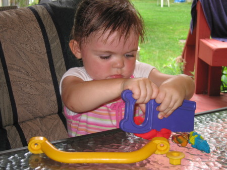 Playing with PlayDoh