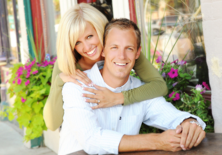 My youngest son Carson in his engagement photo